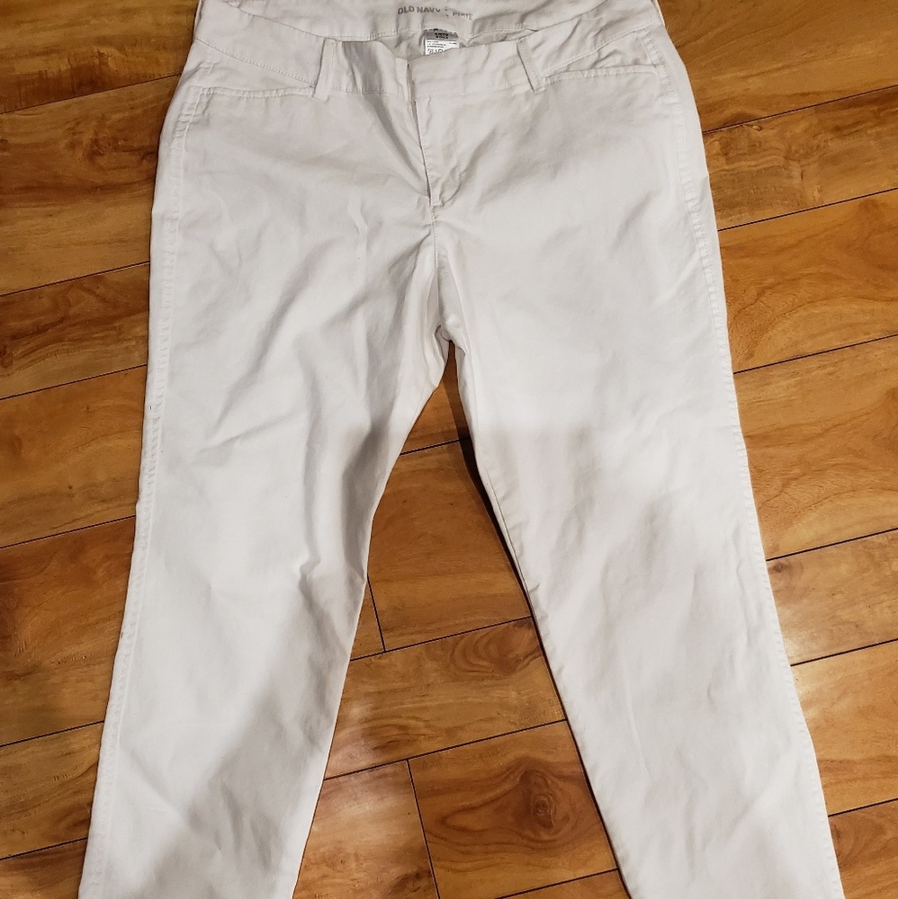 Old navy white pants